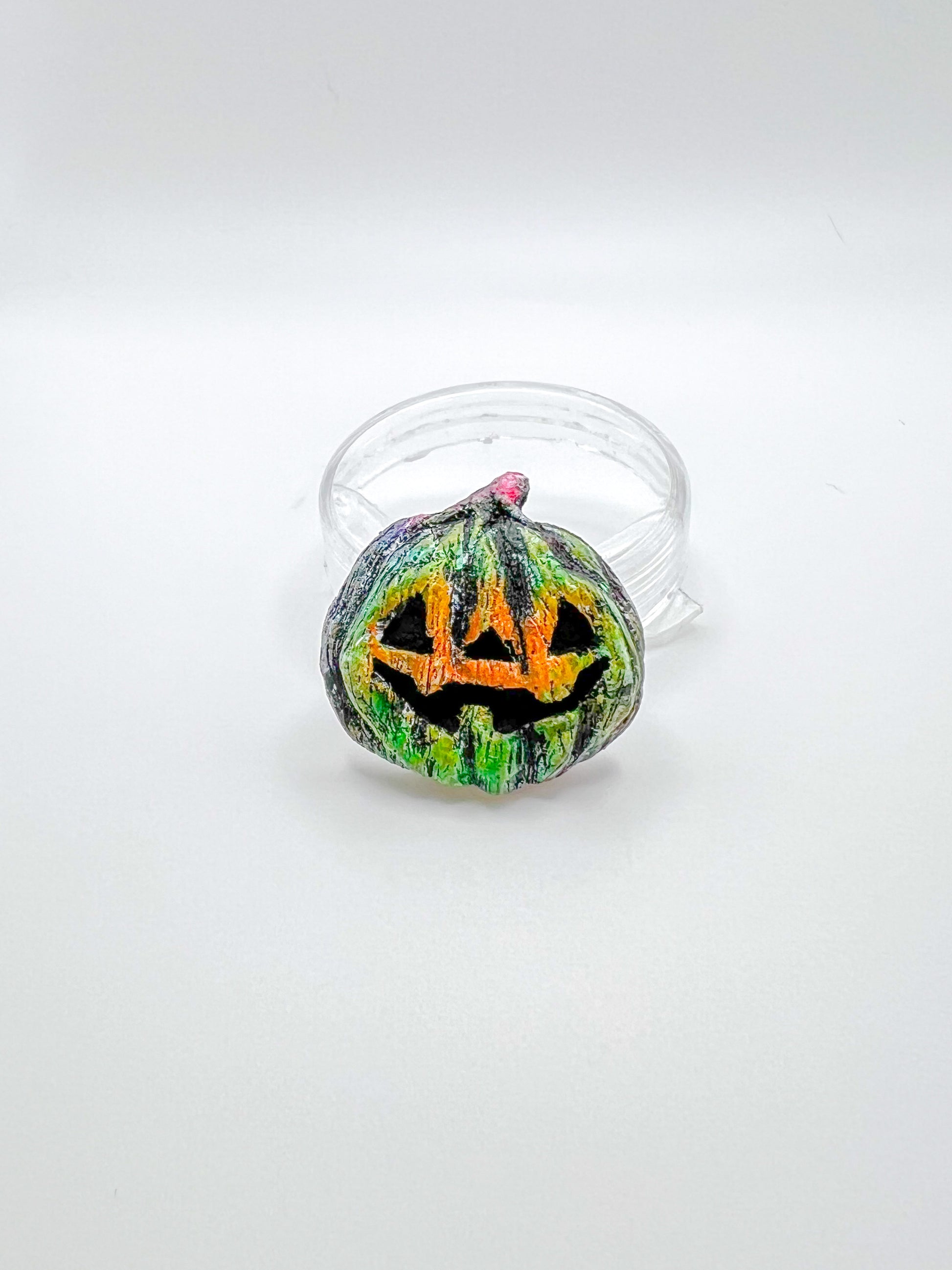 Pride Inspired Jackolantern Magnet or Pinback