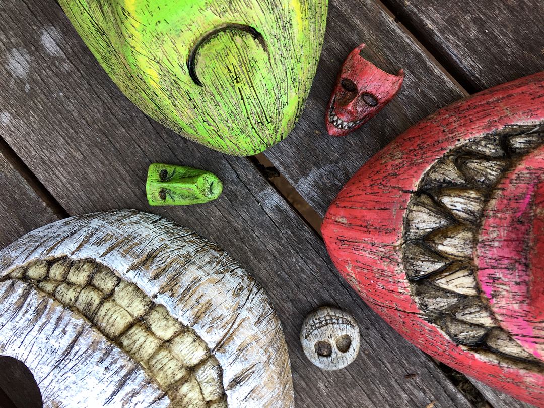 Pin or Magnet Mock, Moss, Marrow