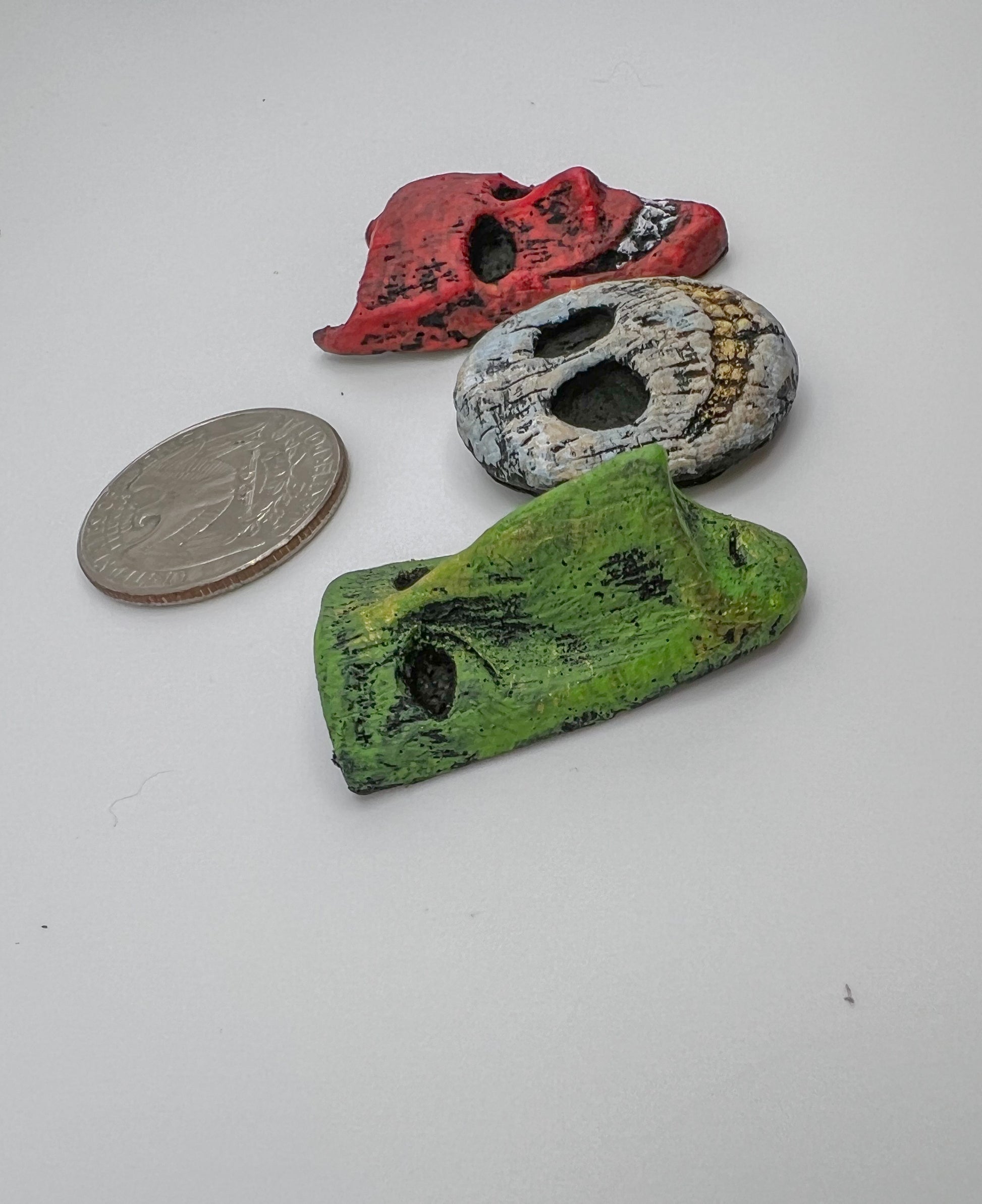 Pin or Magnet Mock, Moss, Marrow