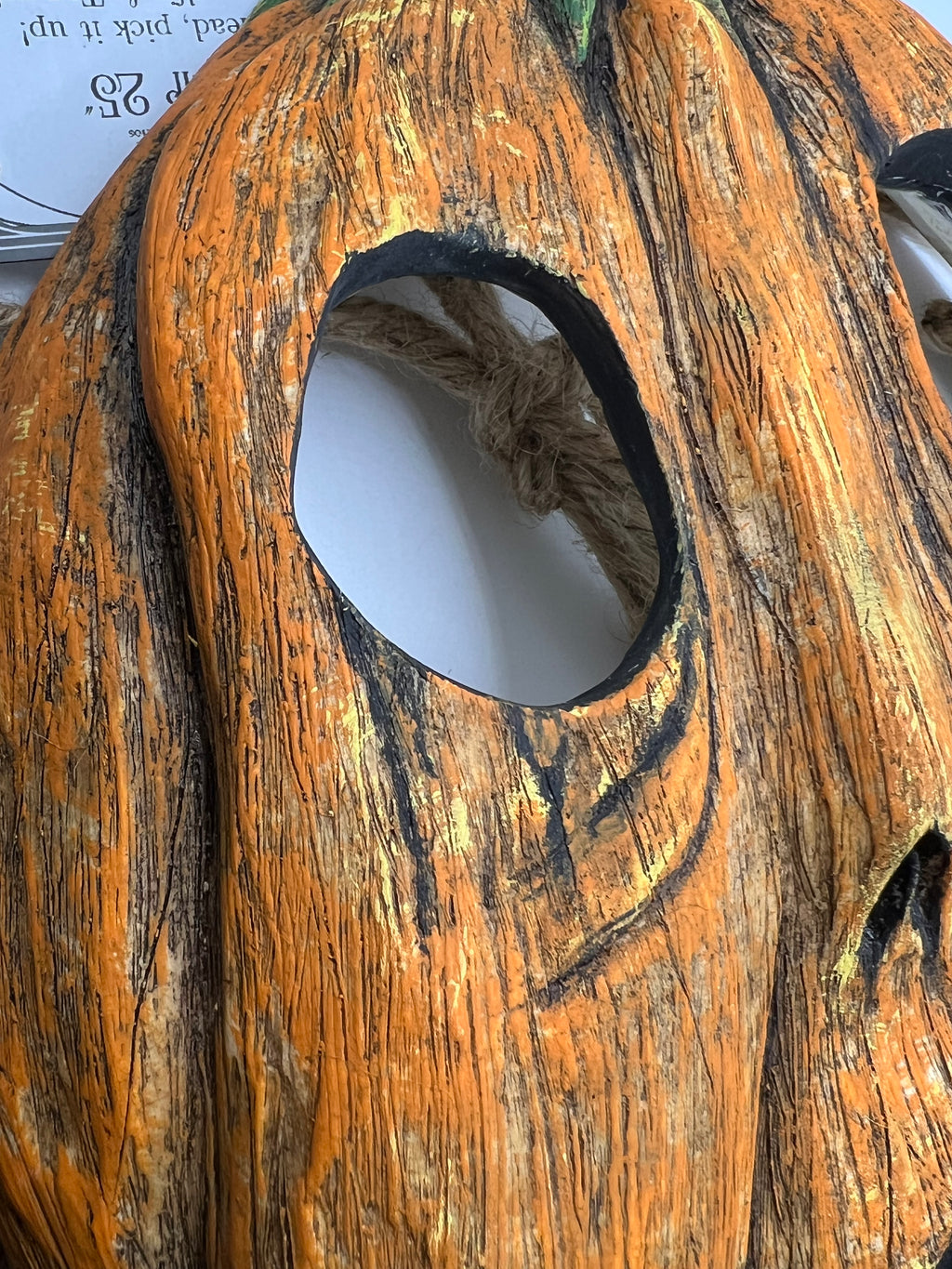 Stump - Art Exhibit Displayed