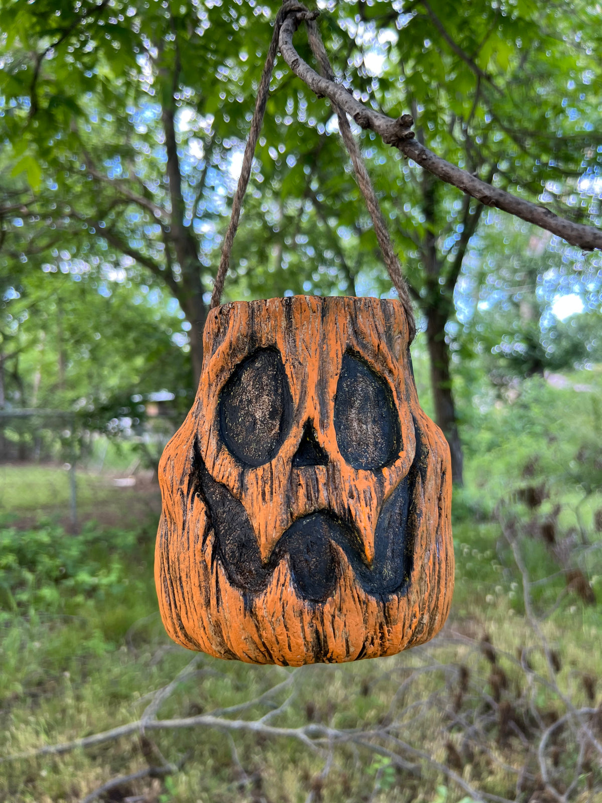 The Sapling Sucker Handmade Candy Trick or Treat Bucket