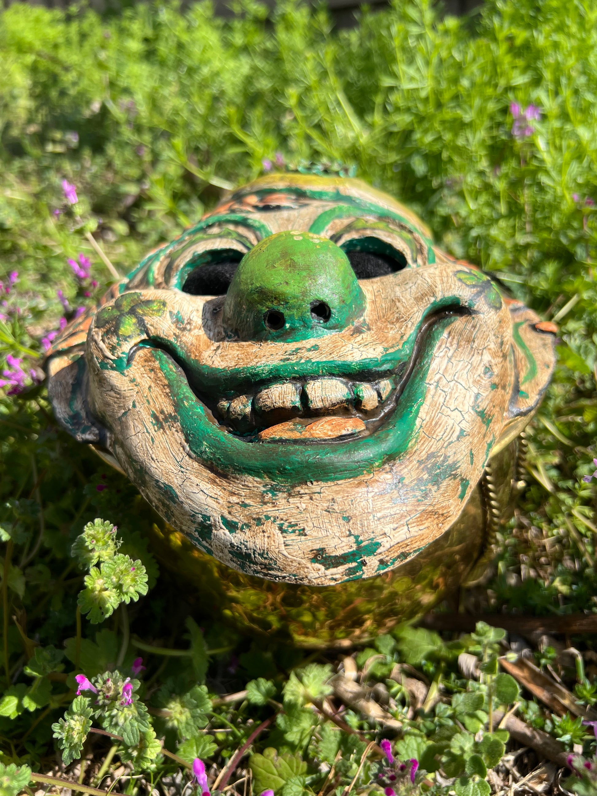"Clovergrin" Retro Clown Mask