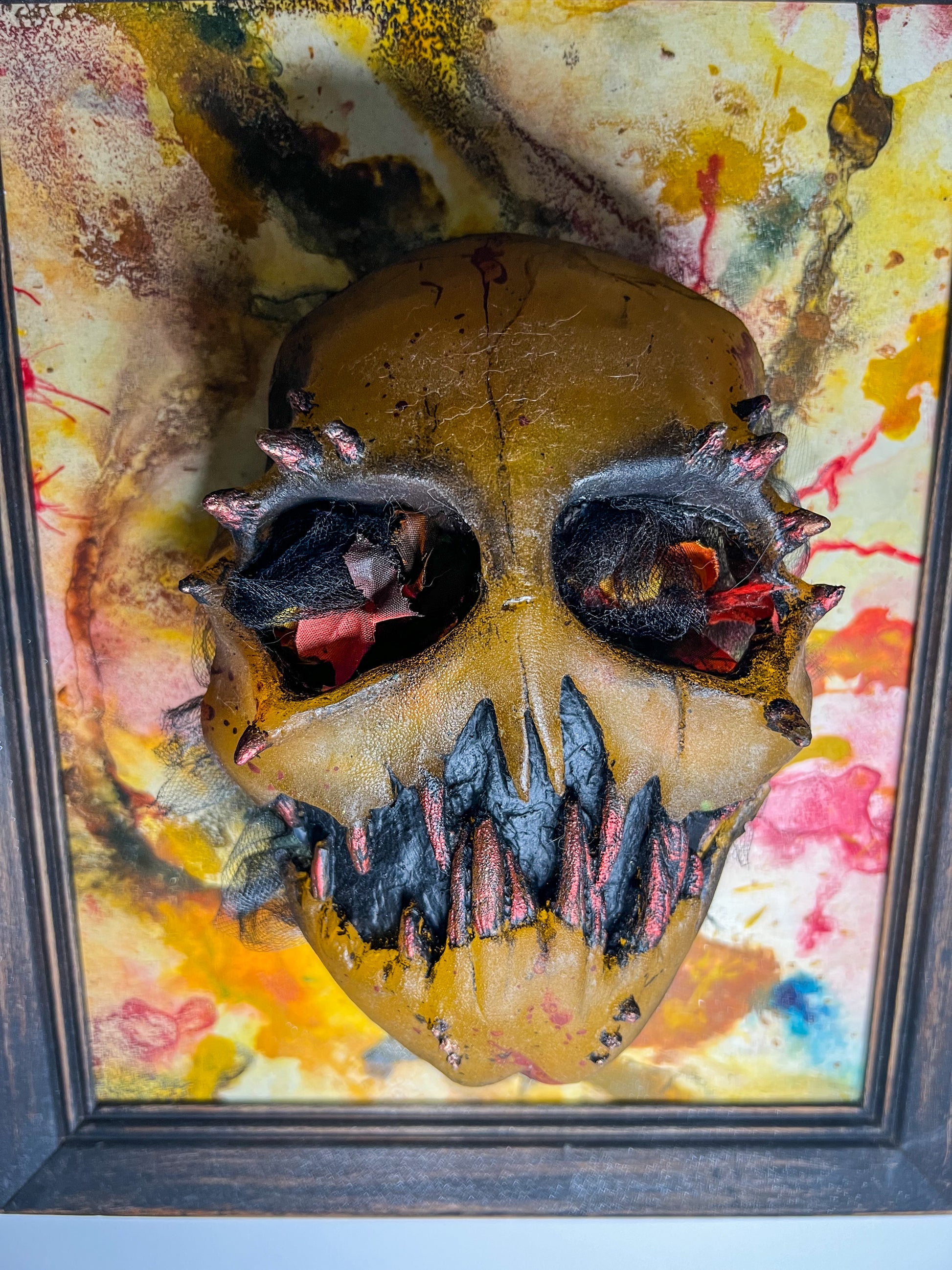 “Best of Show” Award 2023- Interactive, Framed “Fallen Fury”