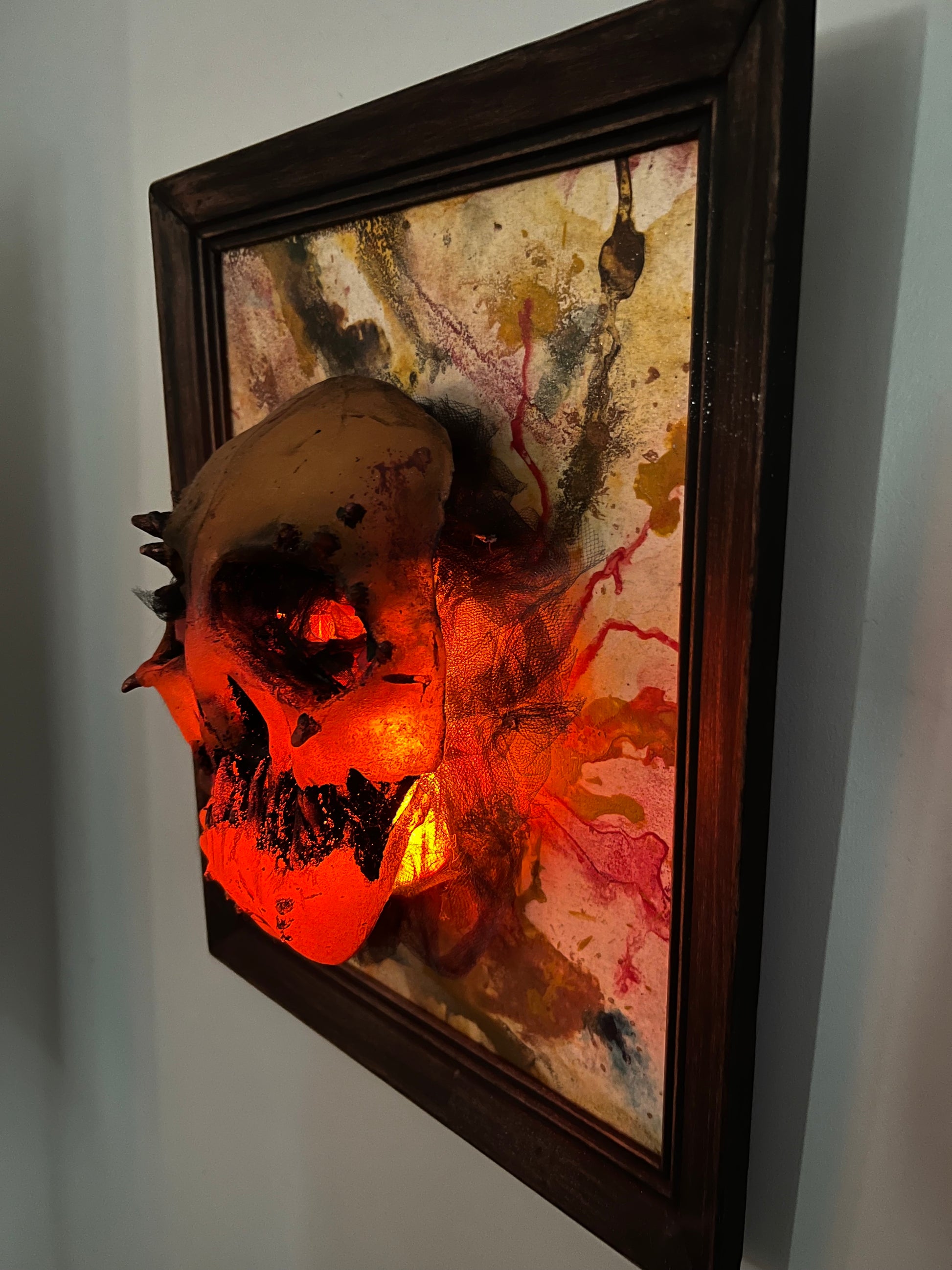 “Best of Show” Award 2023- Interactive, Framed “Fallen Fury”