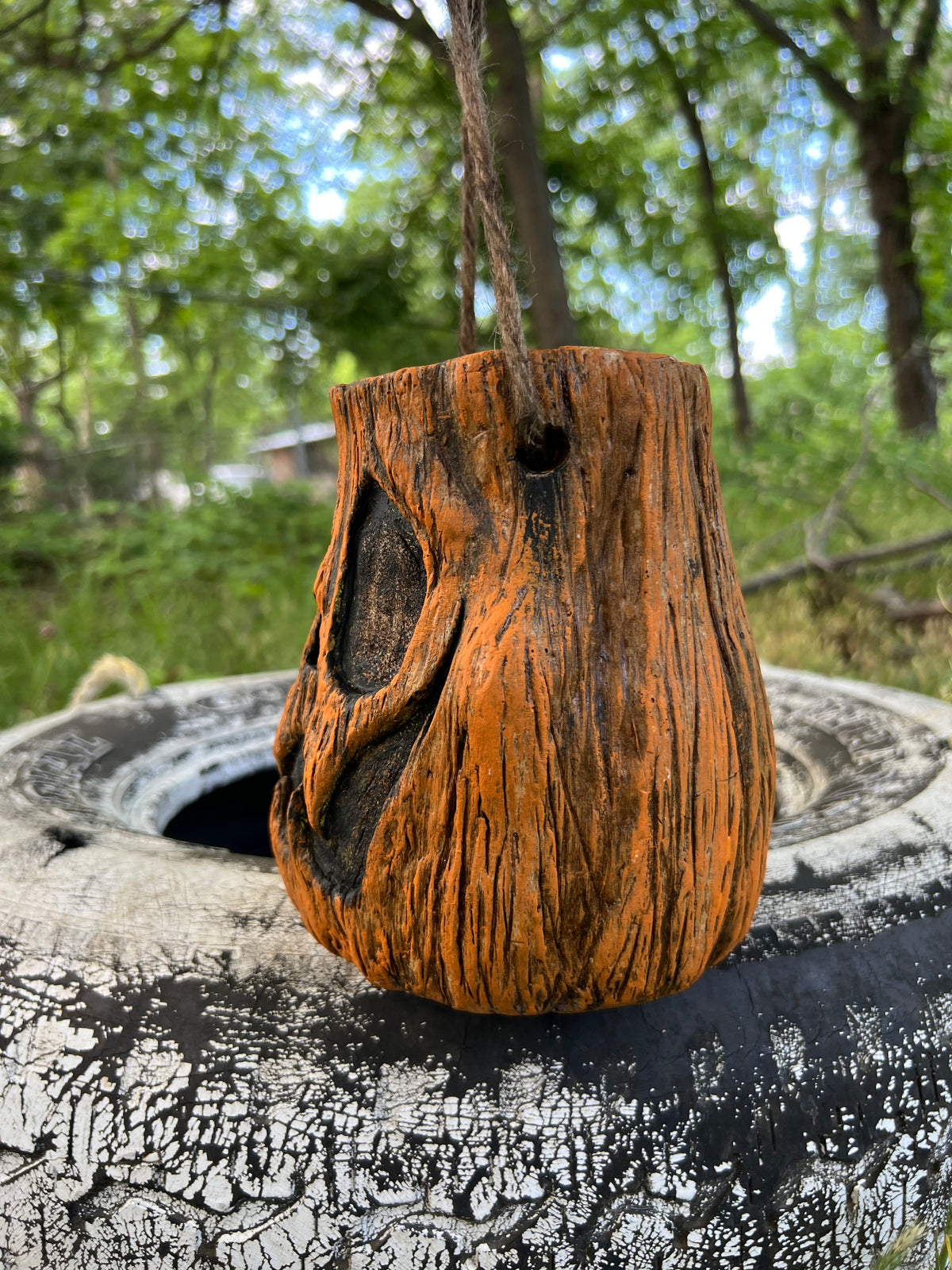 The Sapling Sucker Handmade Candy Trick or Treat Bucket