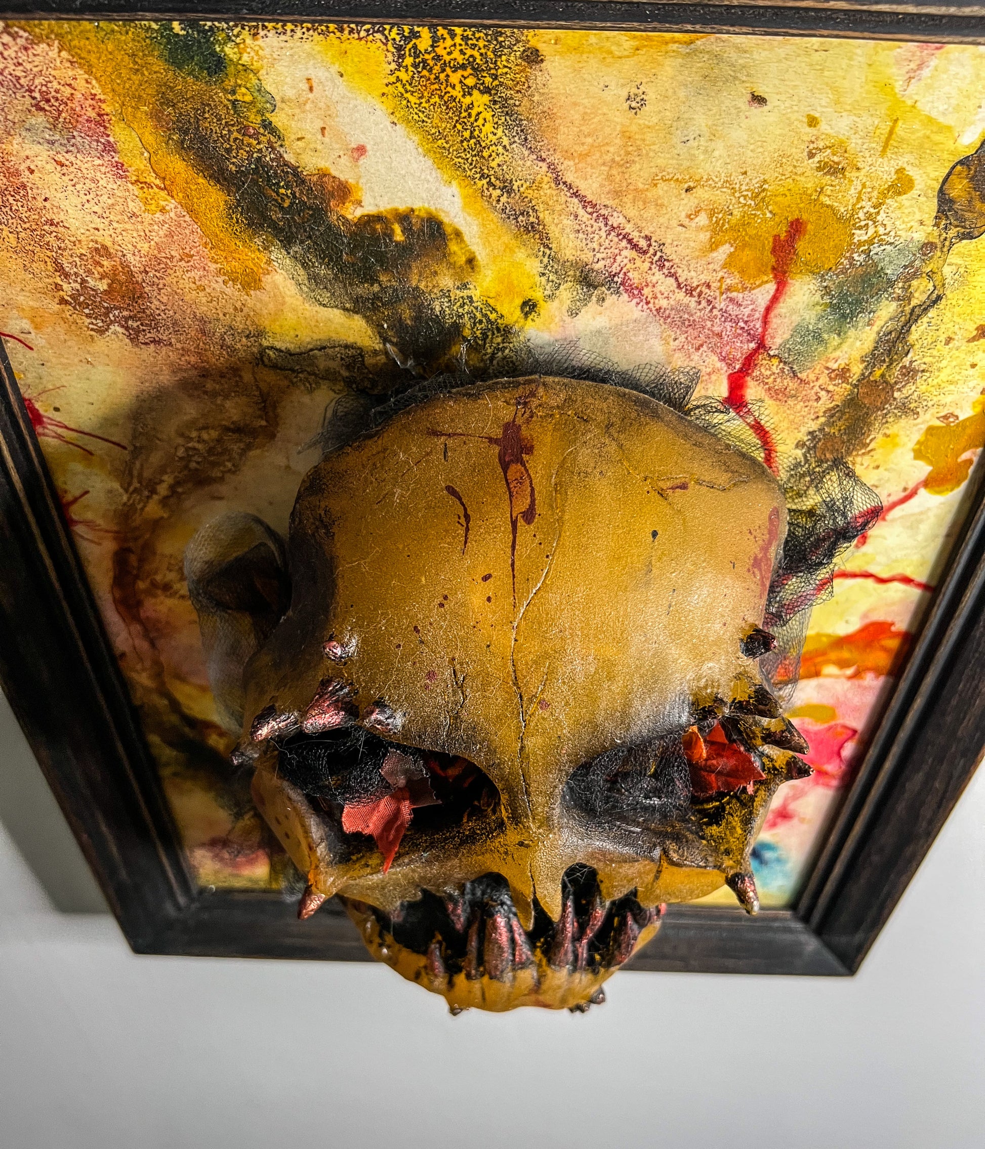 “Best of Show” Award 2023- Interactive, Framed “Fallen Fury”