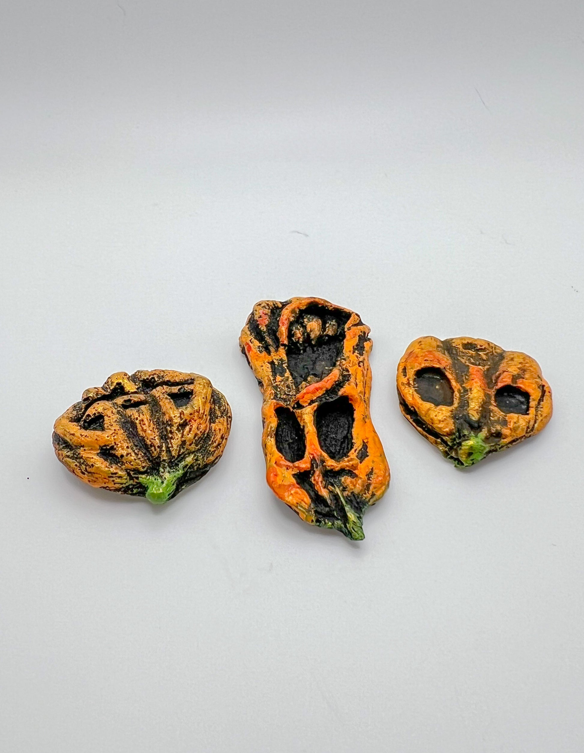 Pin or Magnet Tricky Treater Jackolanterns