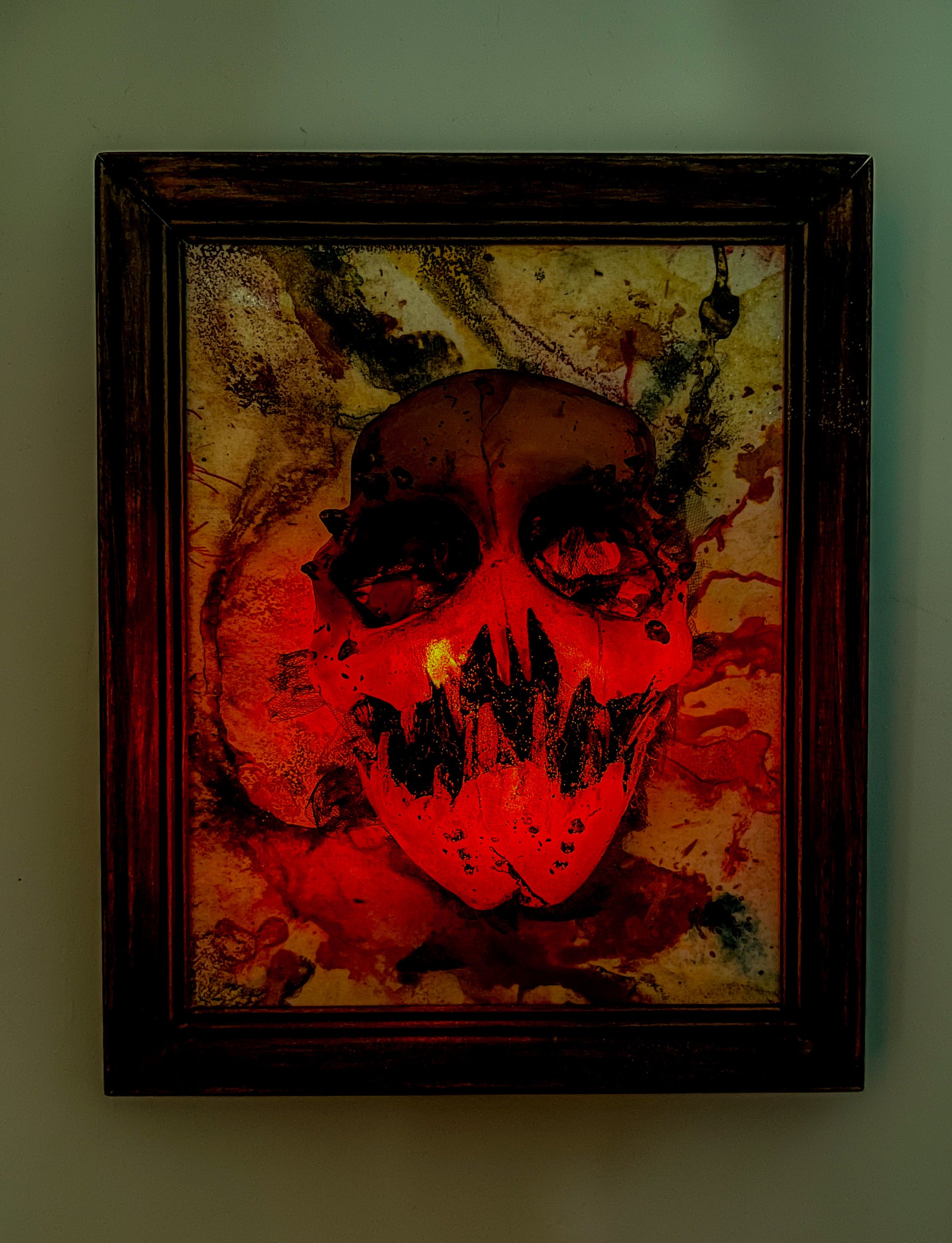 “Best of Show” Award 2023- Interactive, Framed “Fallen Fury”