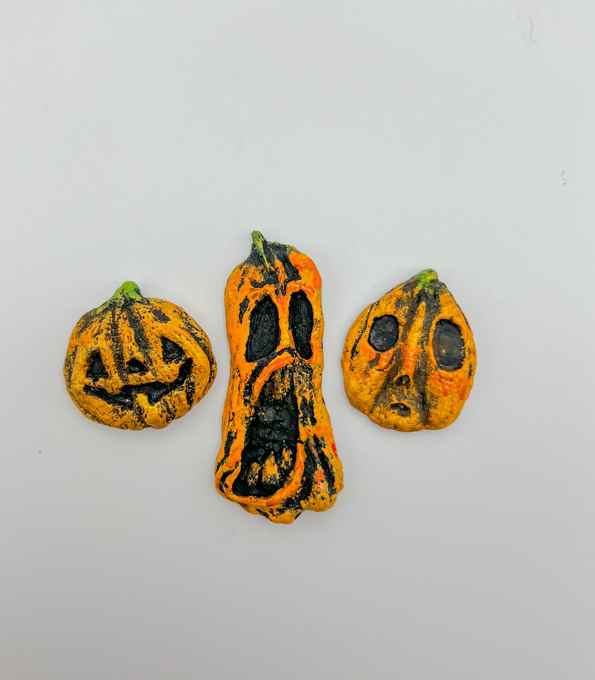 Pin or Magnet Tricky Treater Jackolanterns
