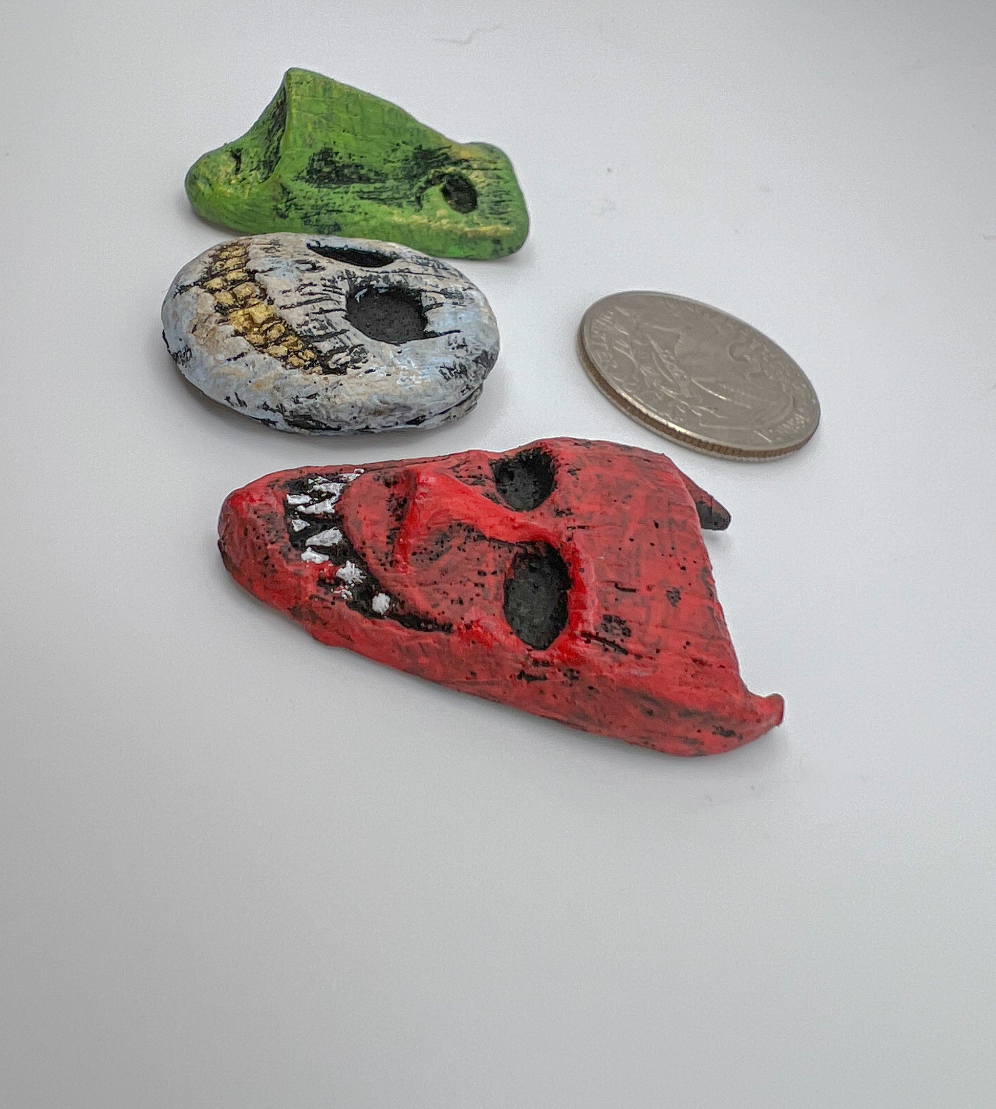 Pin or Magnet Mock, Moss, Marrow
