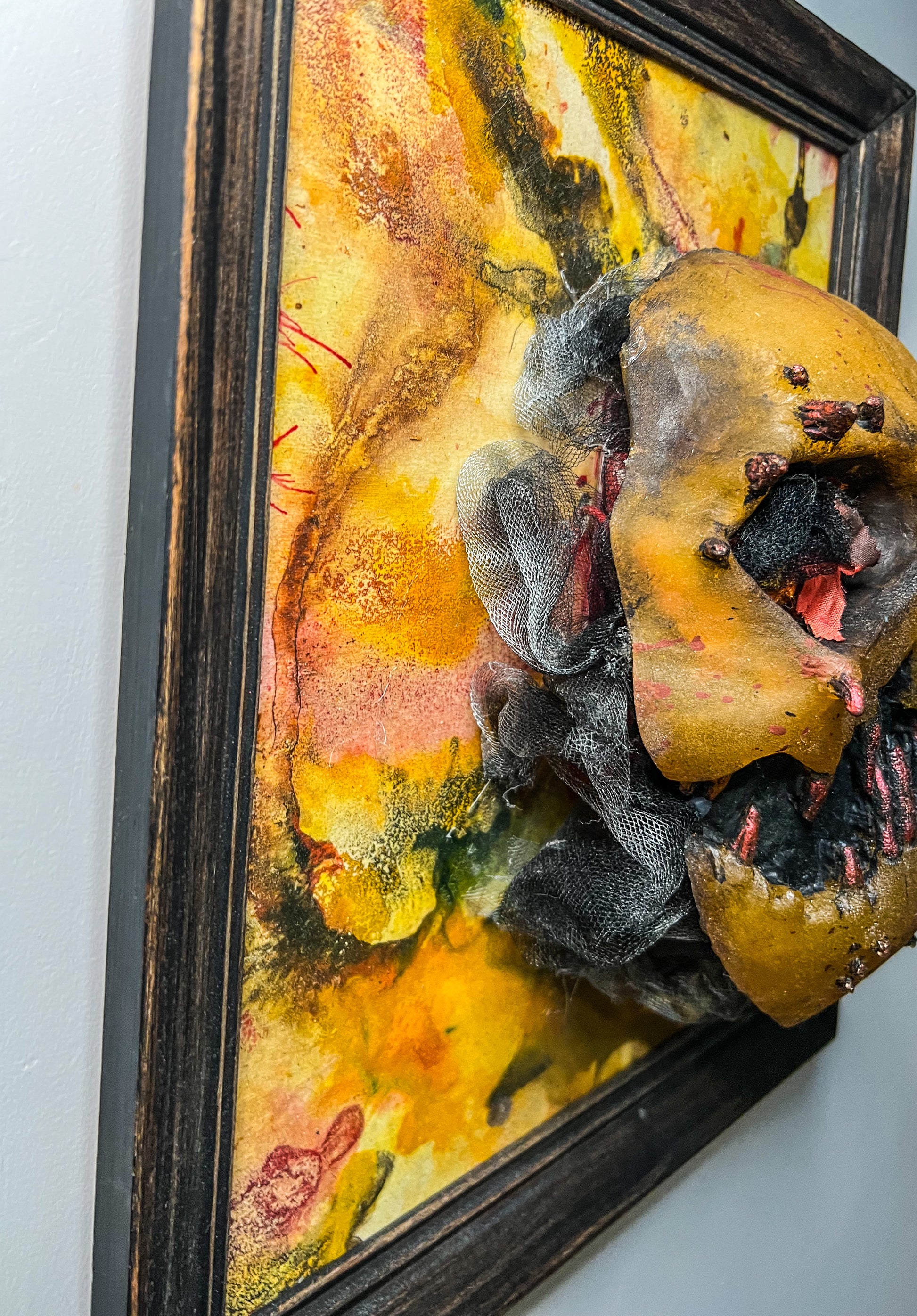 “Best of Show” Award 2023- Interactive, Framed “Fallen Fury”