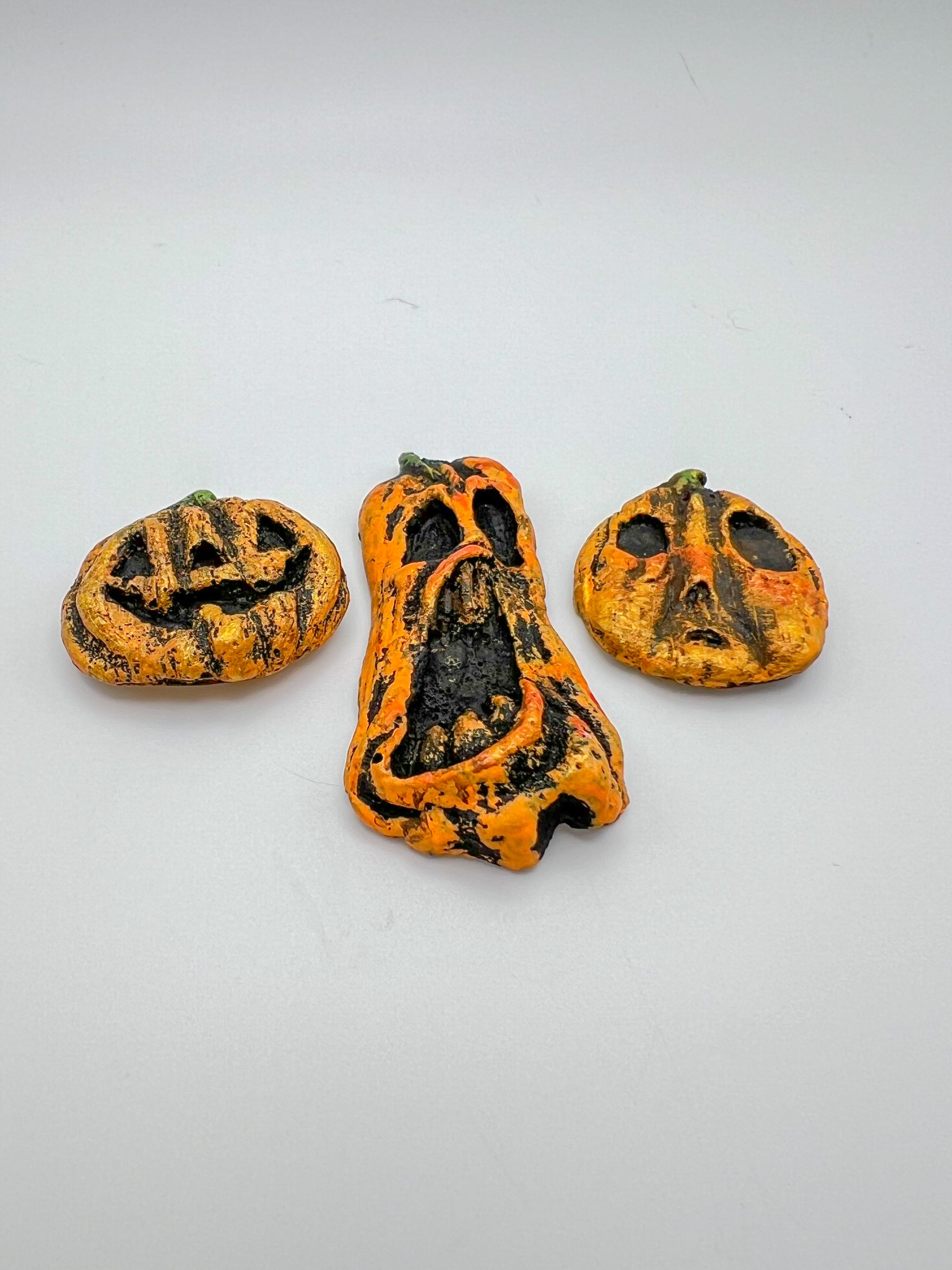 Pin or Magnet Tricky Treater Jackolanterns