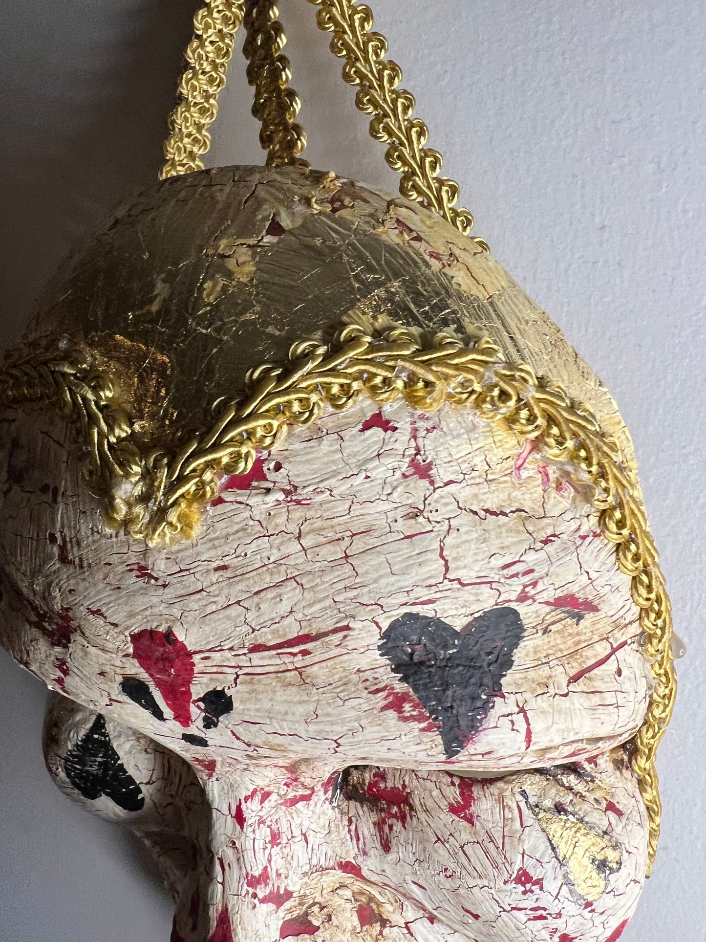 "Heart of Gold" Clown Mask