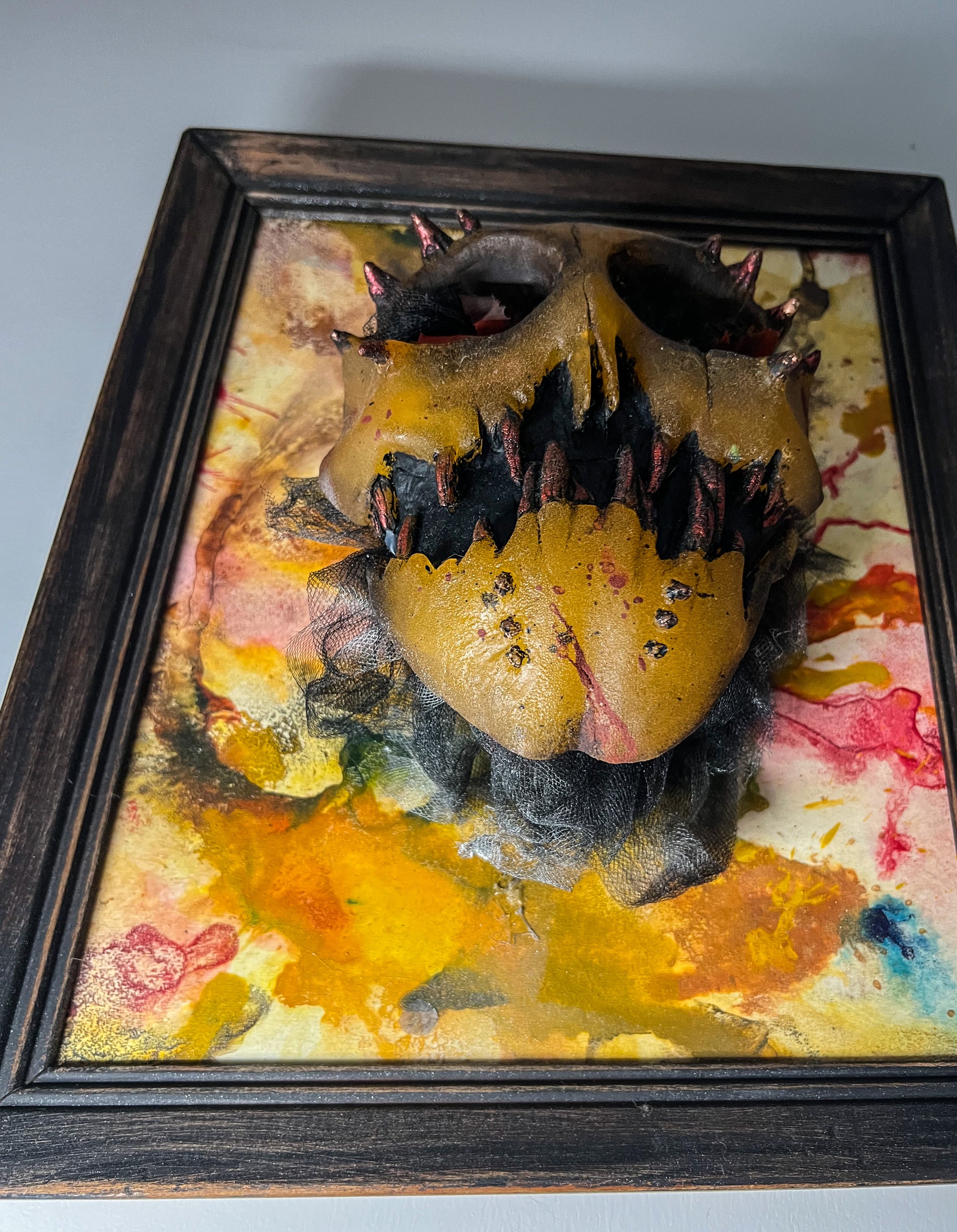 “Best of Show” Award 2023- Interactive, Framed “Fallen Fury”