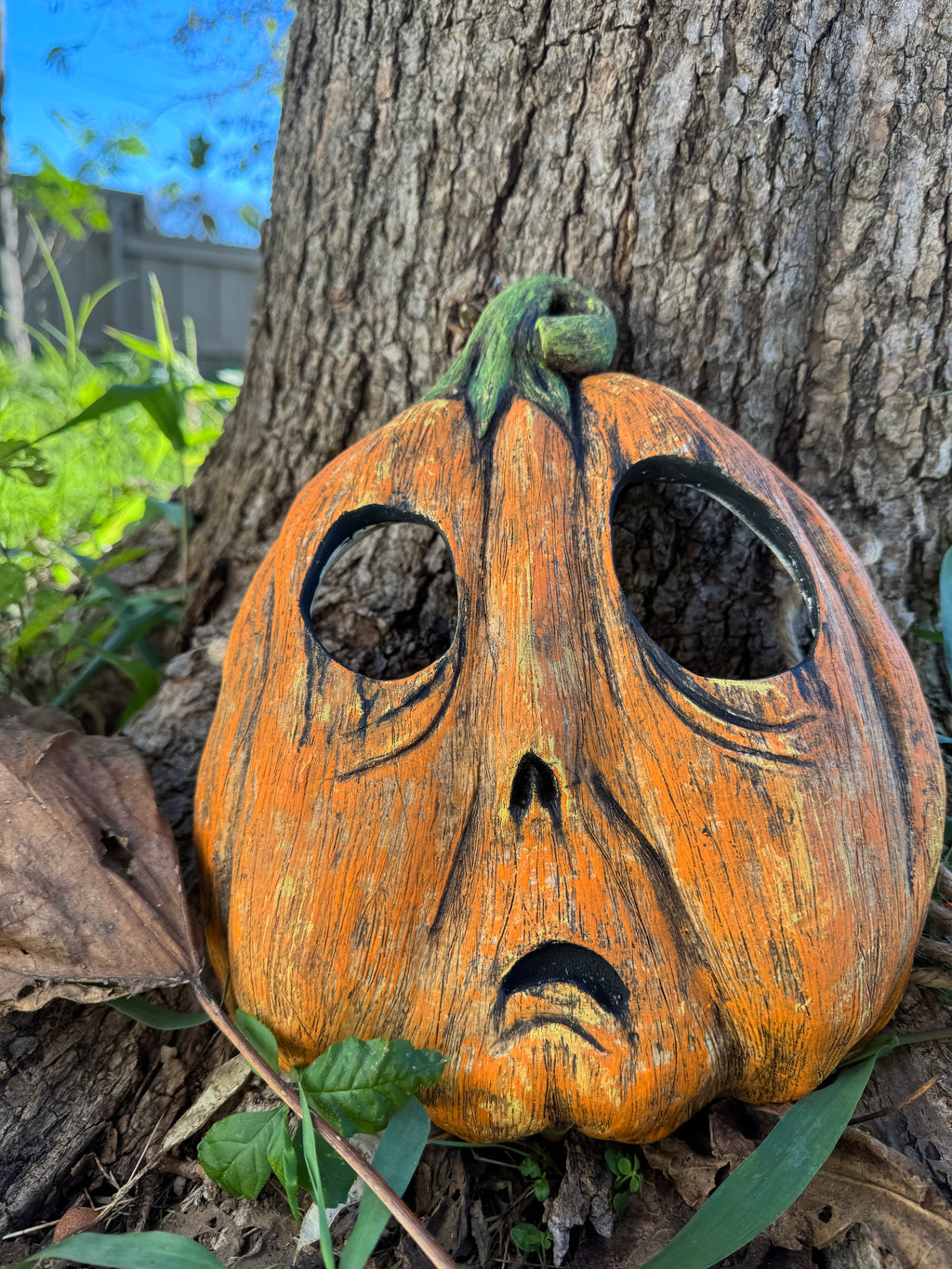 Stump - Art Exhibit Displayed