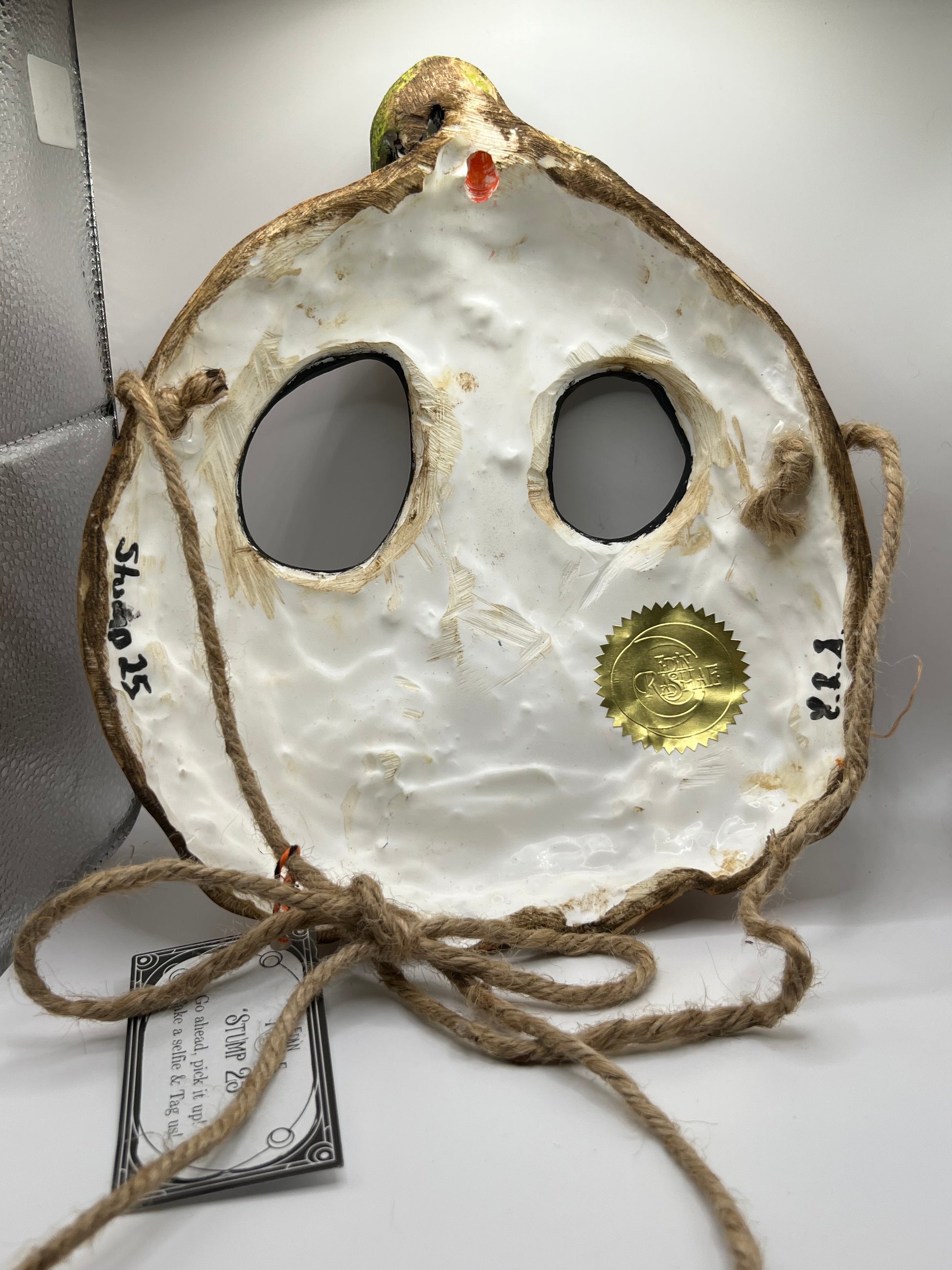 Stump - Art Exhibit Displayed