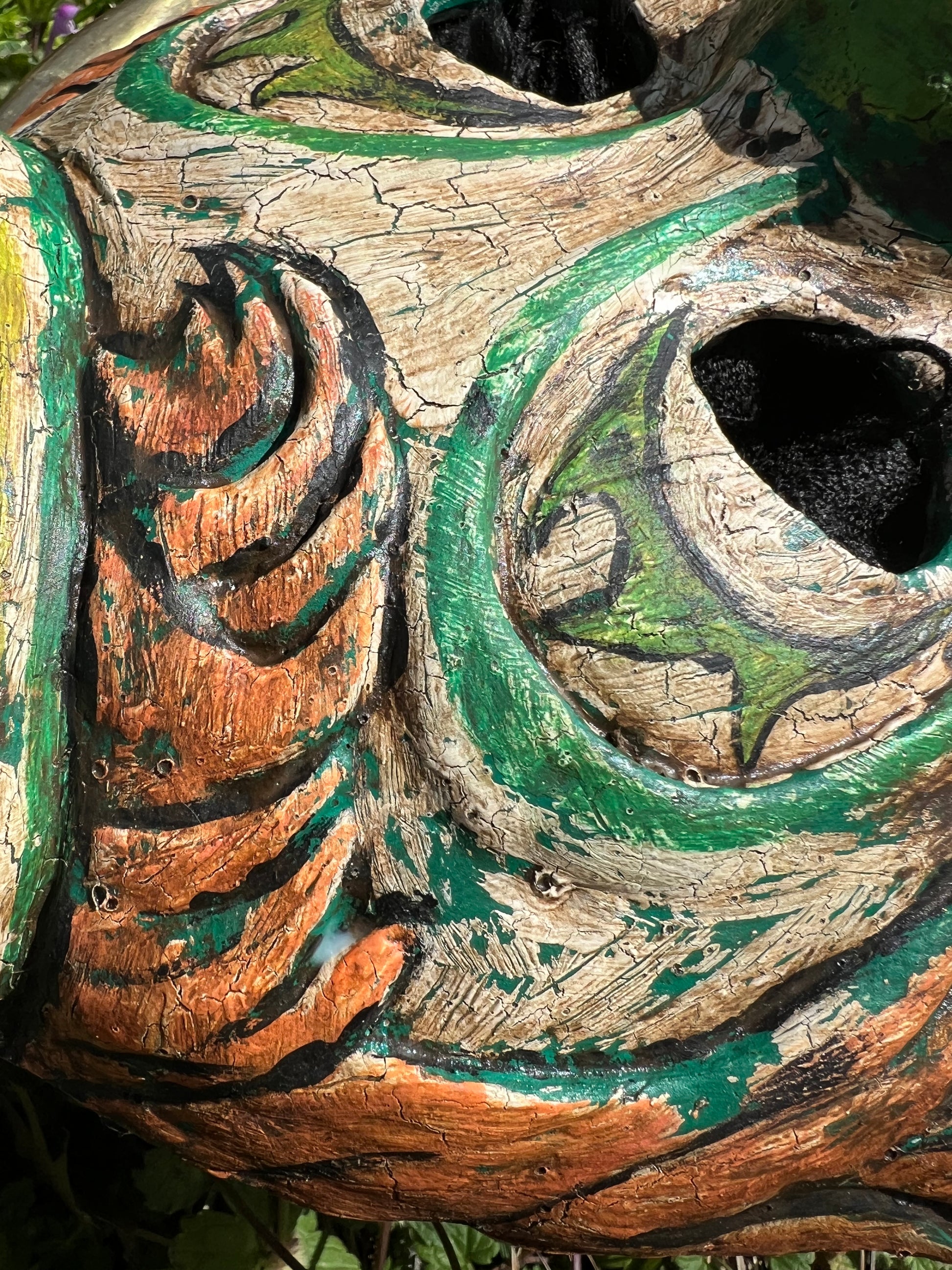 "Clovergrin" Retro Clown Mask