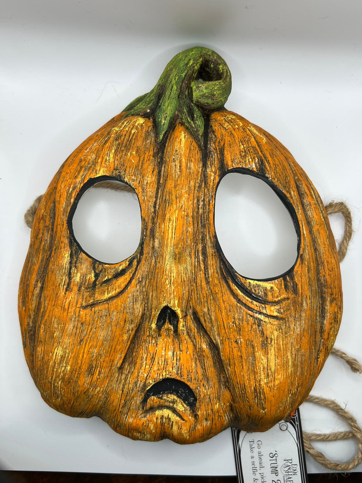 Stump of the Tricky Treaters - Pre-Order Pumpkin Mask