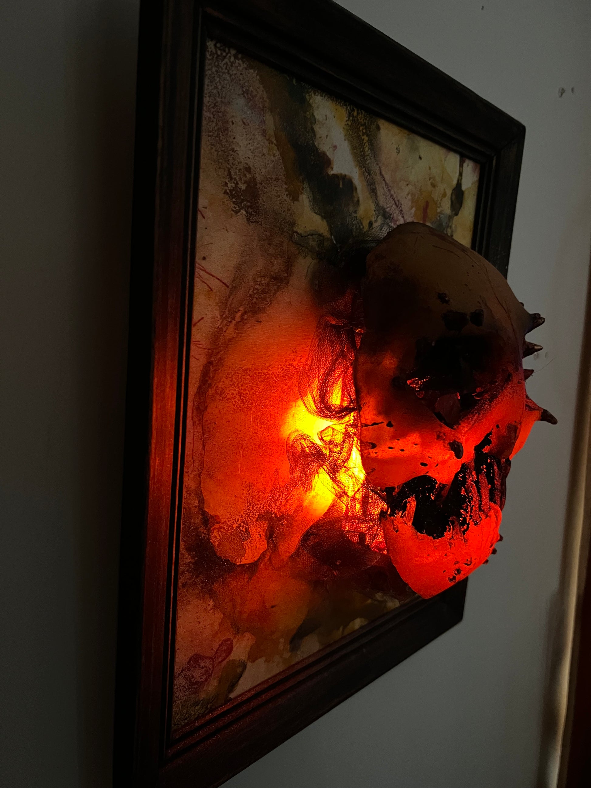 “Best of Show” Award 2023- Interactive, Framed “Fallen Fury”
