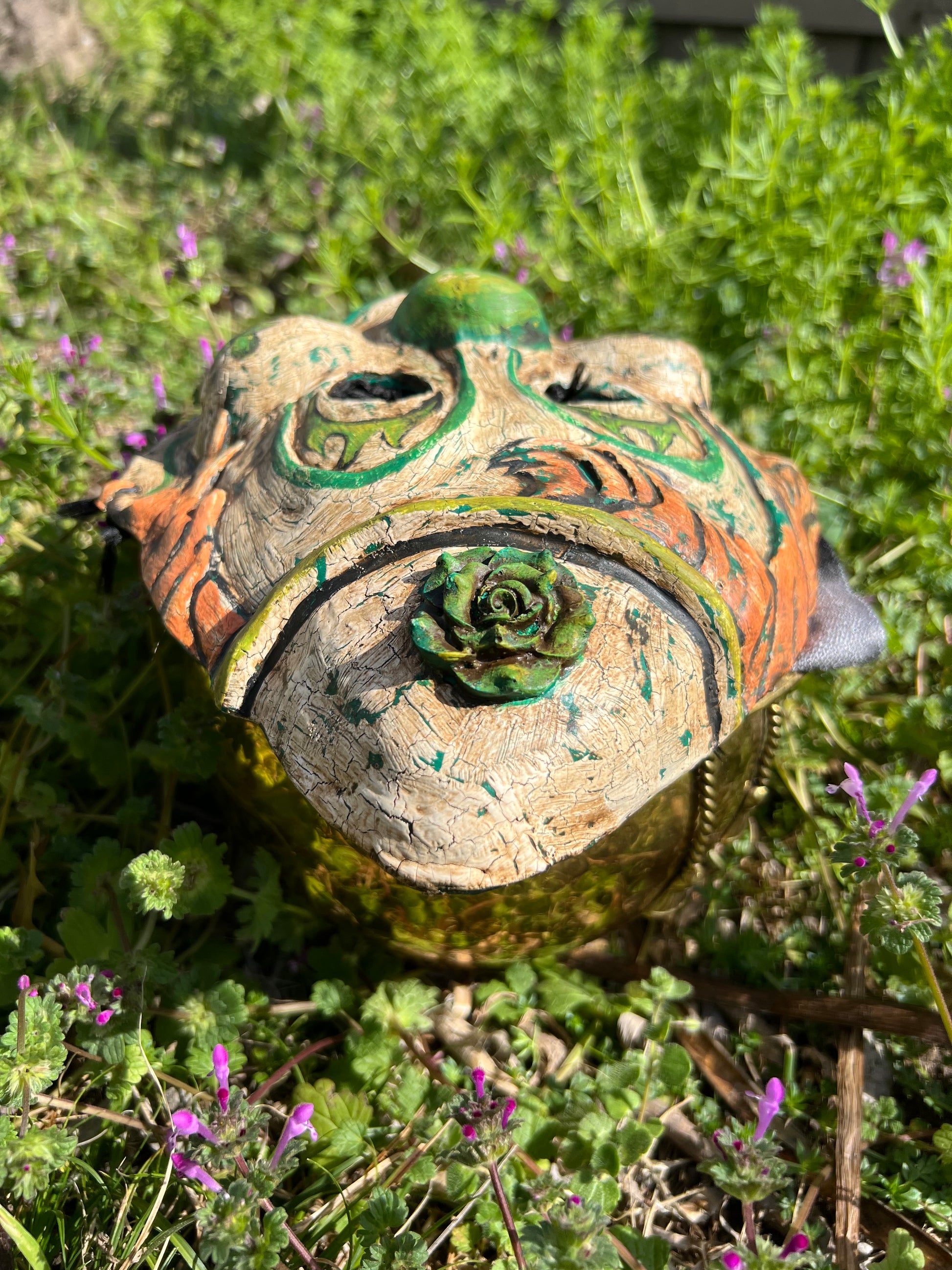 "Clovergrin" Retro Clown Mask