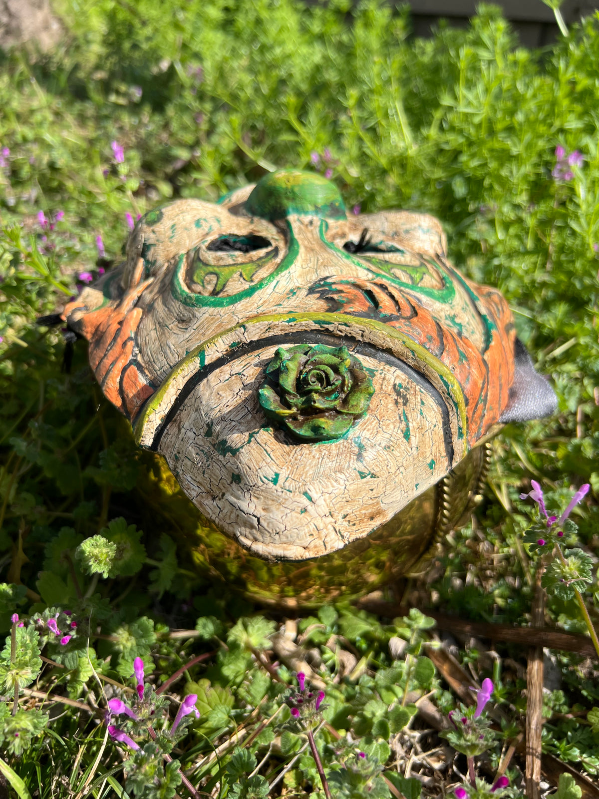 Ready to Ship! "Clovergrin" Retro Clown Mask