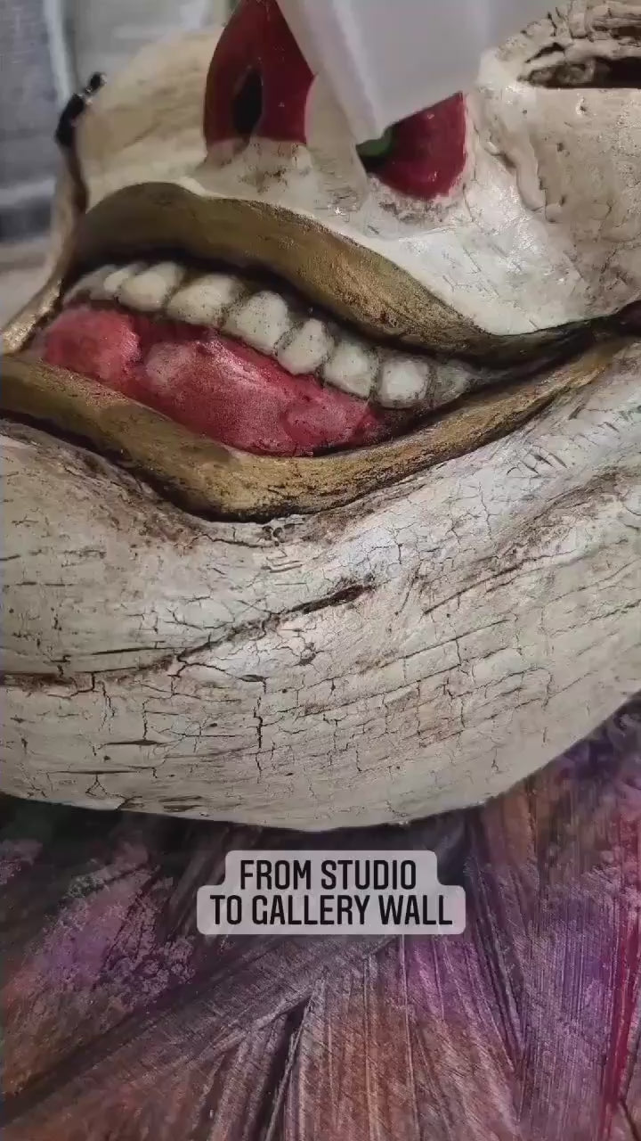 Large Duality of Monsters Exhibit Artwork "Duality Offering"